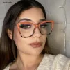 Portia Orange Glasses 6