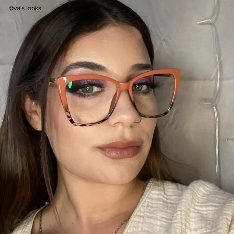 Portia Orange Glasses 6