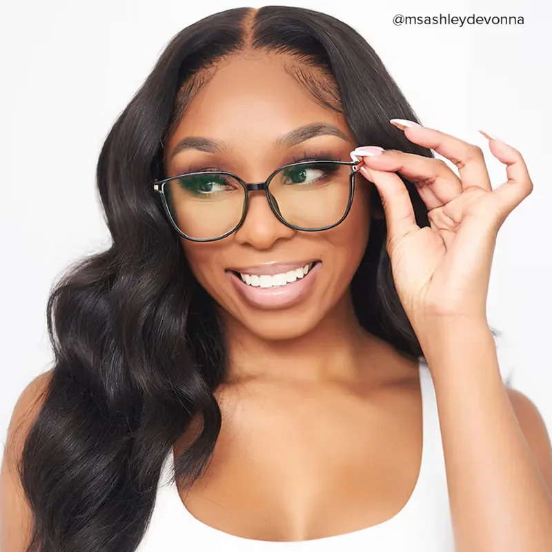 Fredia Black Glasses 6