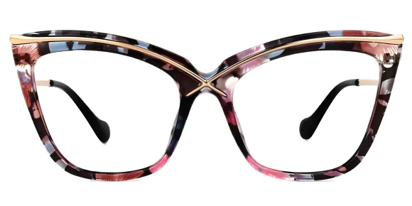 Charisse Floral glasses 1