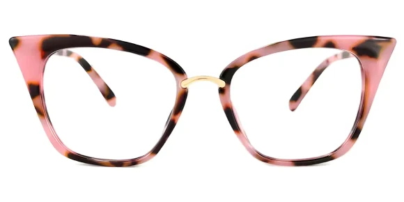 Paulina Pink-Floral glasses 1