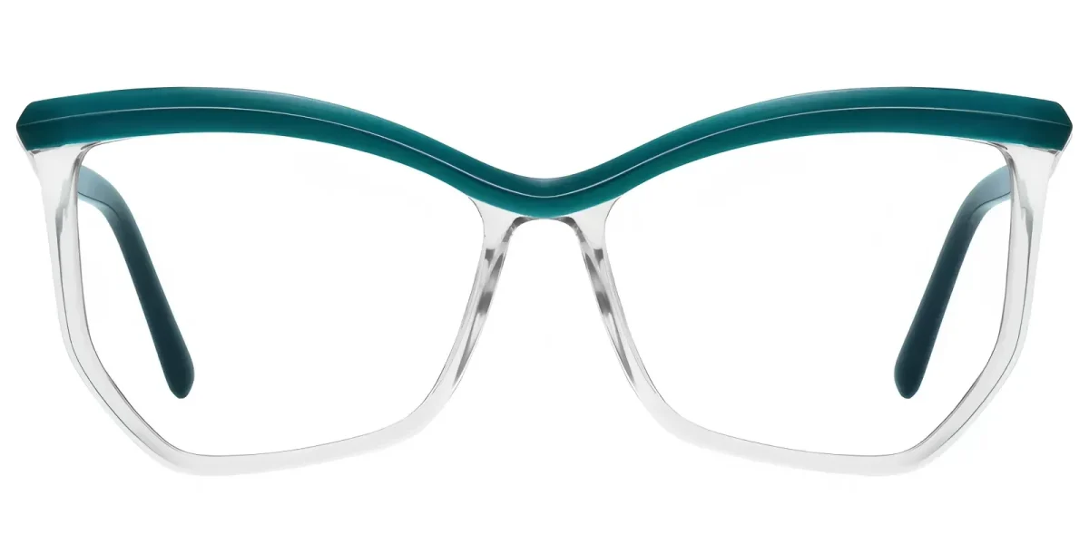 PF2161 Green-Transparent Glasses 0