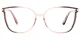 Fredia Pink-Tan glasses 0