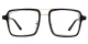 Unicorn Black-Gold glasses 0