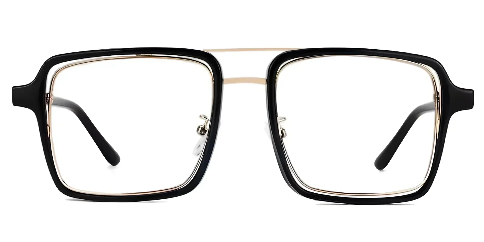 Unicorn Black-Gold glasses 1