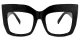 Retro Black glasses 3