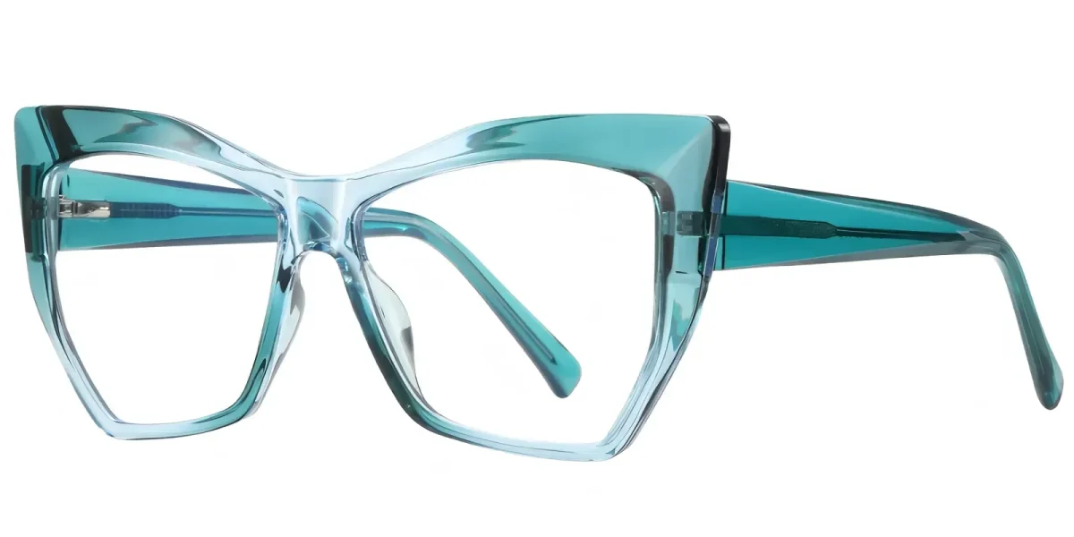 PF2157 Cyan Glasses 1