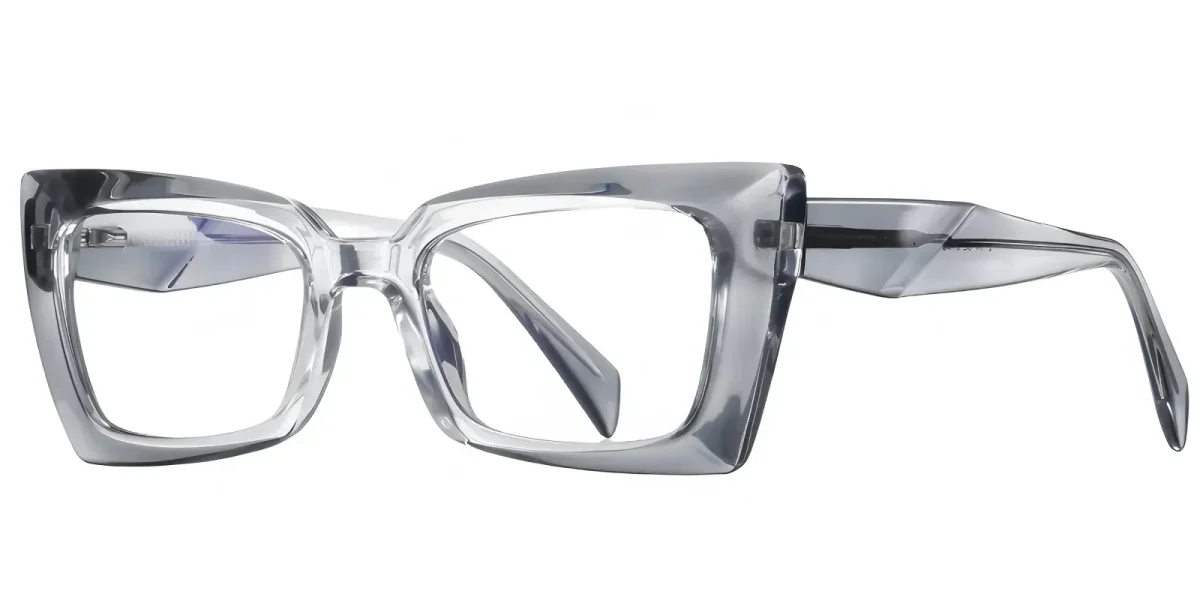 PF2164 Transparent-Gray Glasses 1