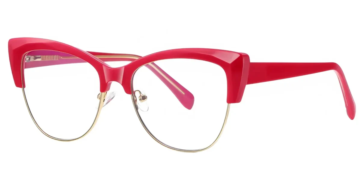 PF2181 Pink-Gold Glasses 1