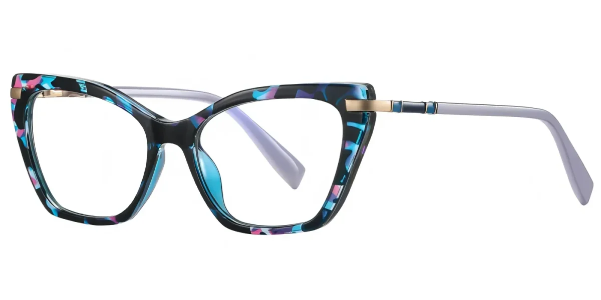 PF2104 Floral-Patterns Glasses 1