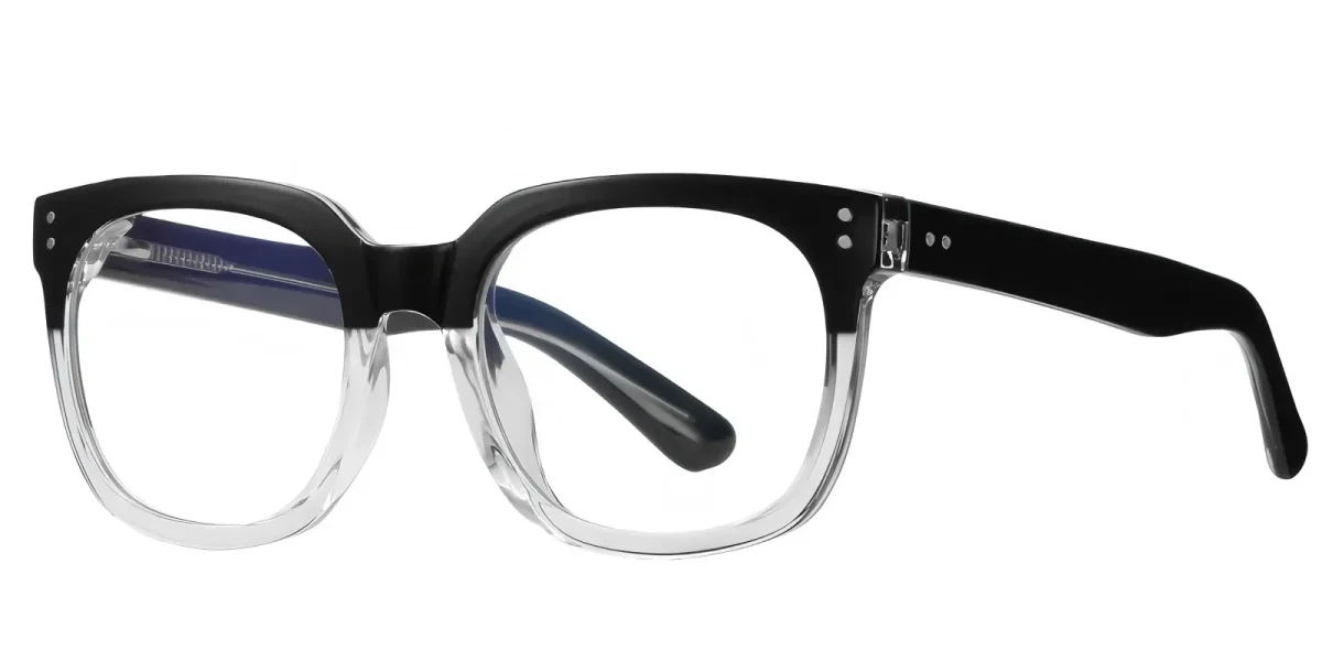 PF2124 Black-Transparent Glasses 1
