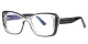 PF2147 Transparent-Black Glasses 1