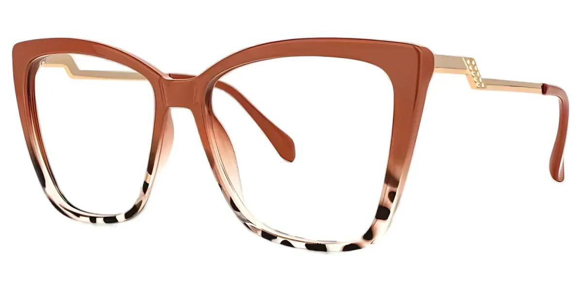 Portia Orange Glasses 1