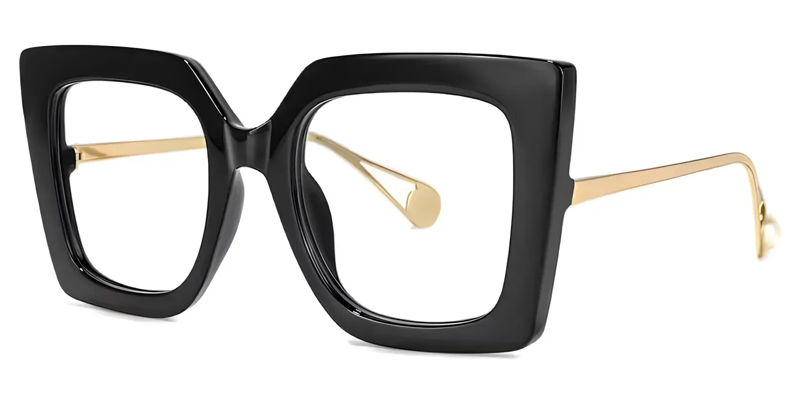 Vernetta Black glasses 2