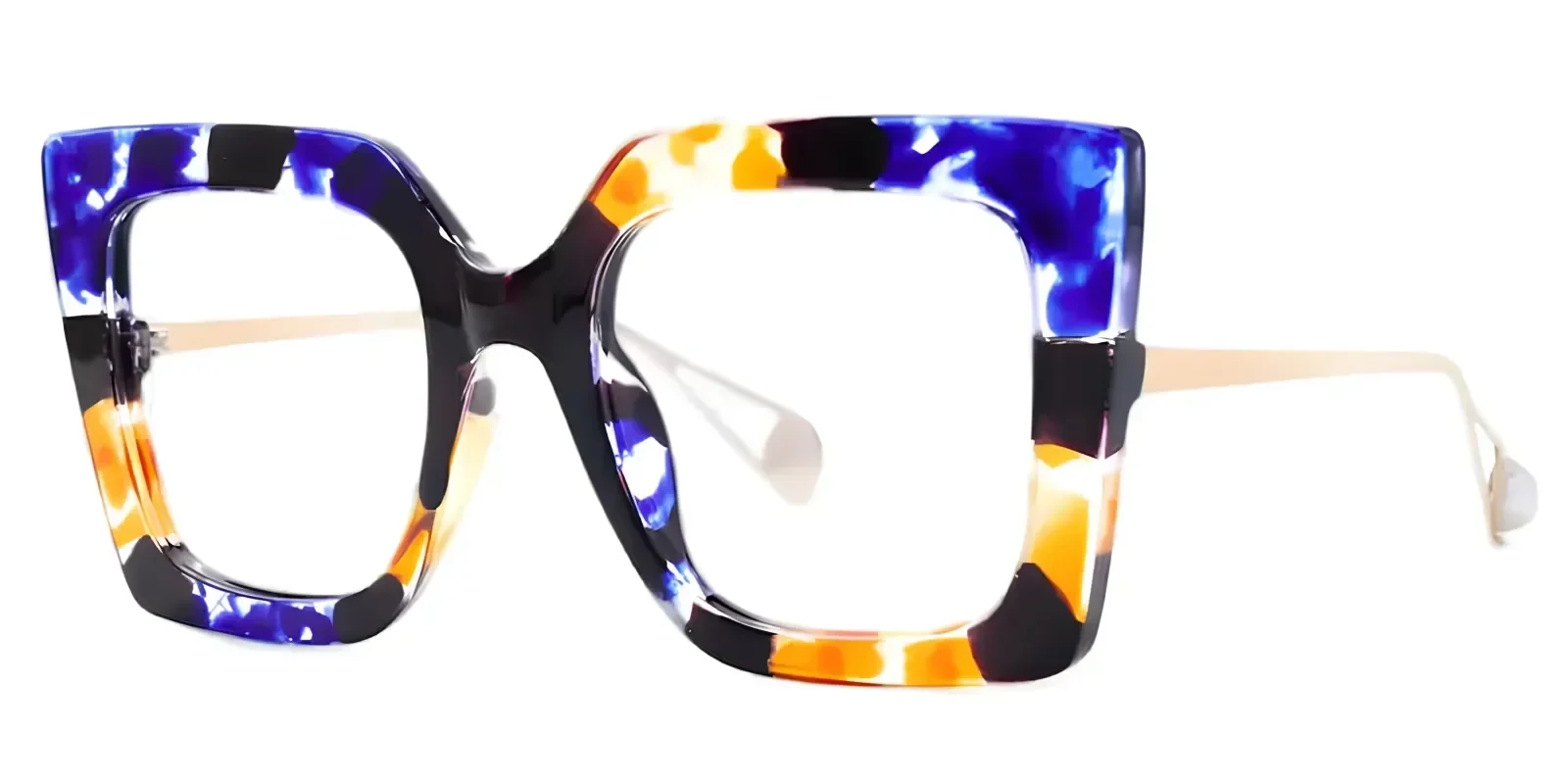 Vernetta Blue-Black glasses 2