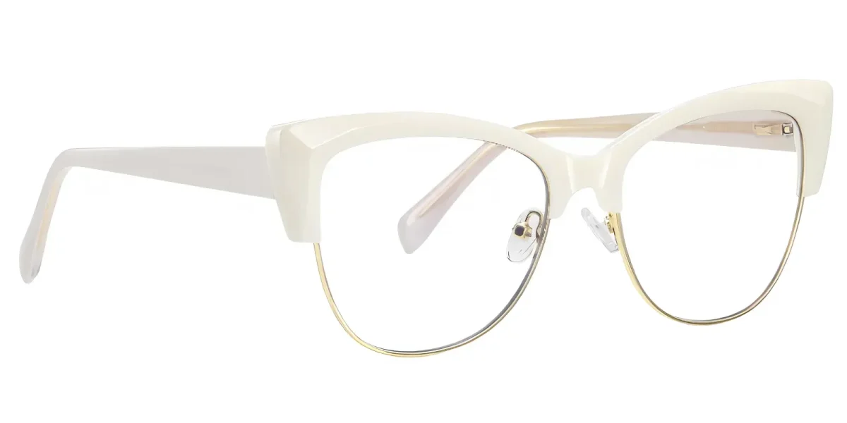 PF2181 White-Gold Glasses 2