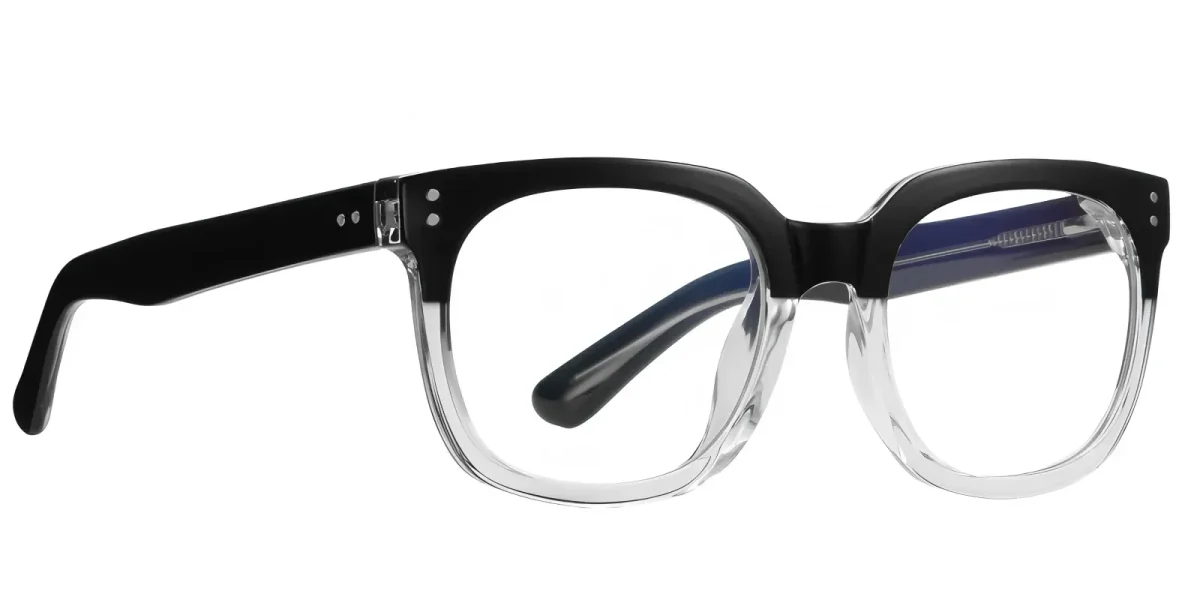 PF2124 Black-Transparent Glasses 2
