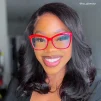 Naila Red Glasses 8