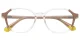 Marimar Transparent-Khaki glasses