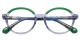 Jamie Blue-Green Glasses 0