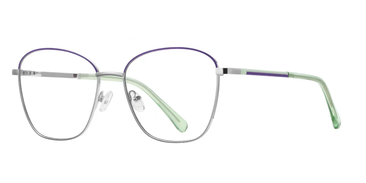 PF3055 Silver-Purple Glasses 1