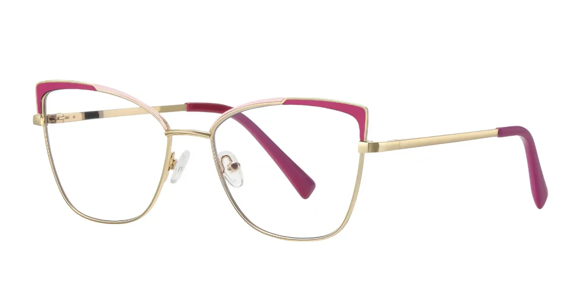 PF3104 Magenta-Light-Pink Glasses 1