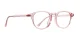 PF5004 Transparent-Pink Glasses 2