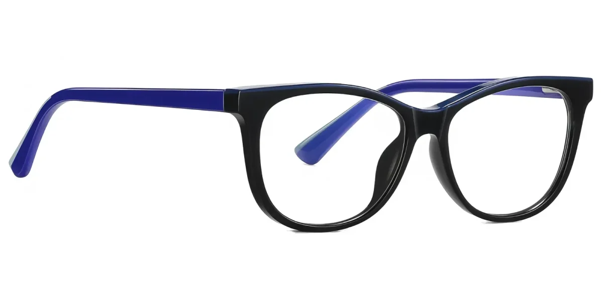 Lobo Black-Blue Glasses 2