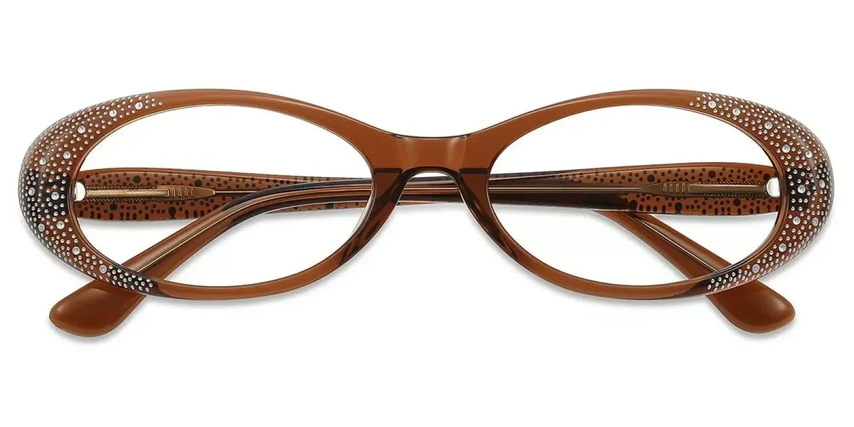 XY8014  Brown Glasses 0