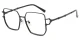 XY8012 Black Glasses 1