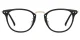 XY8035 Black, Gold Glasses 2