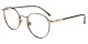 XY8053 Gold, Tortoise glasses